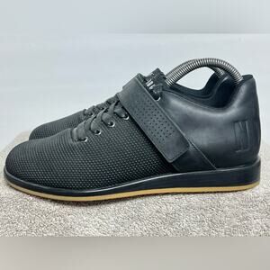 NOBULL LIFTER Shoes Men’s Size 8 W 9.5 Weightlifting Powerlifting Black Gum RARE